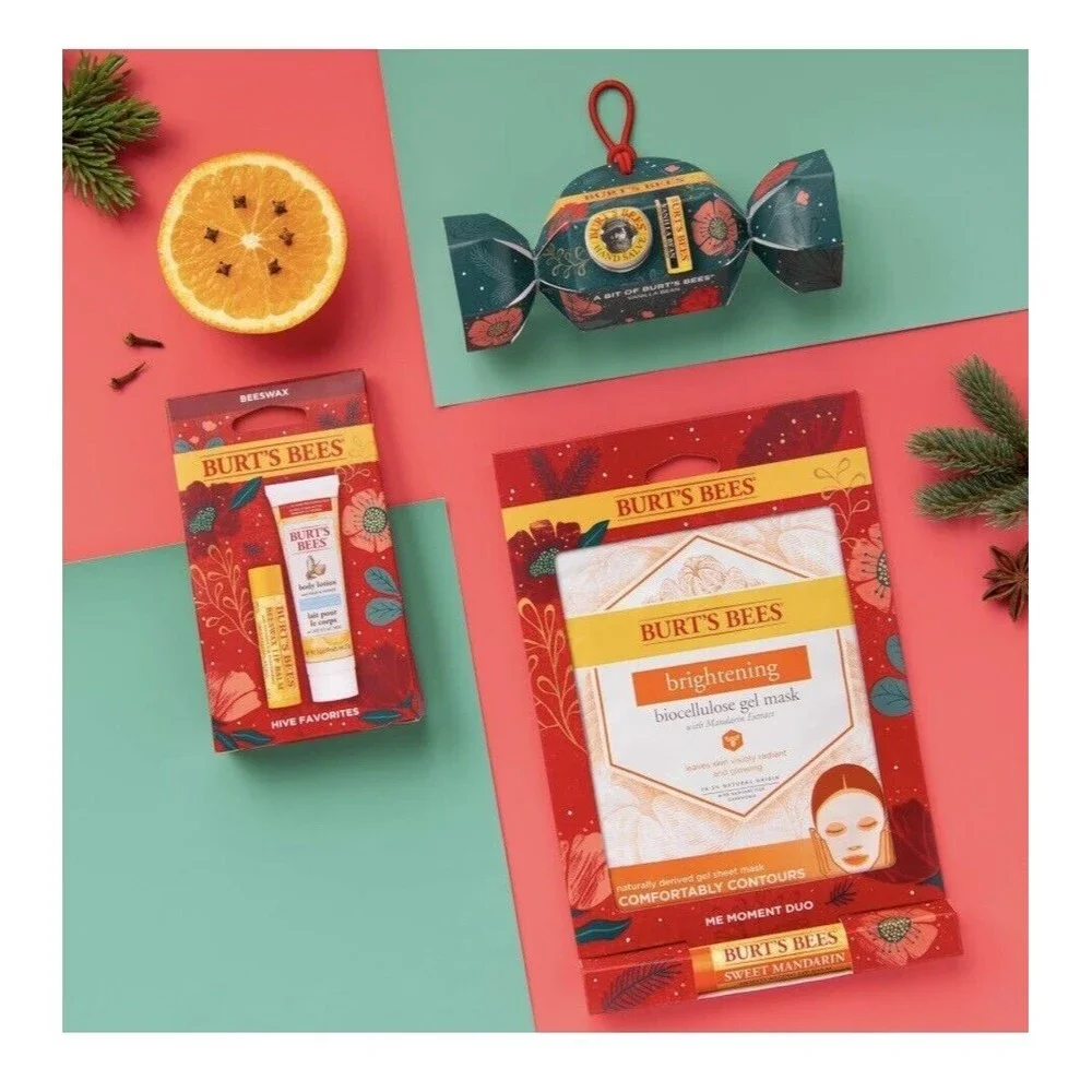 Burt's Bees Me Moment Duo Holiday Gift Set -- Lot of 3 Sets